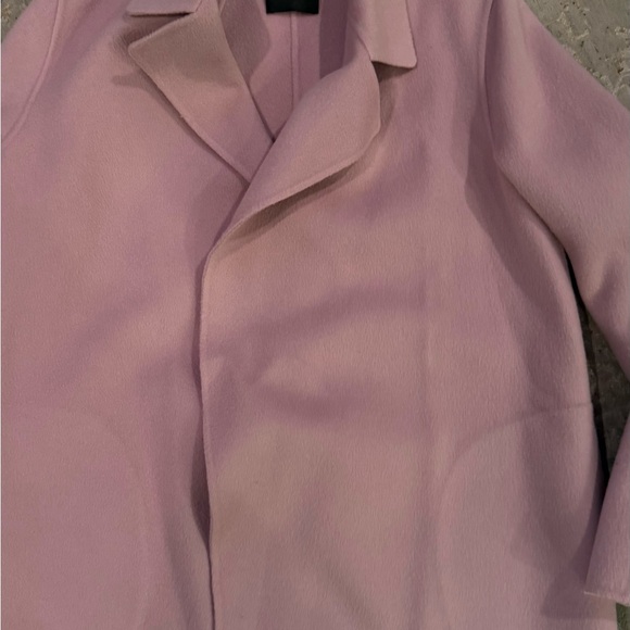 Theory Silene Wool Cashmere Short Coat Jacket Winsome Petal Pink  $595   M - Picture 4 of 8